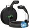 Type 2 Câble Recharge Voiture Electrique 32A 7,4KW Monophasé Mode 3 Cable Type 2 pour Voiture électrique/EV Hybride, Type 2 vers Type 2 EV Chargeur Cable Compatible avec Tous Les modèles Type 2(Noir)
