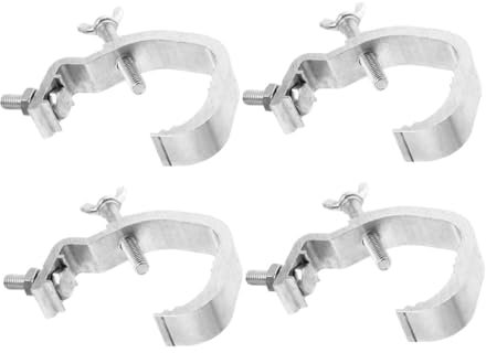 Mikinona 4stücke Truss Klemmen Für Bühnenlichter Licht-haken Für Bewegliche Scheinwerfer Sicherheitslicht Und Partybeleuchtung Für Rohrdurchmesser