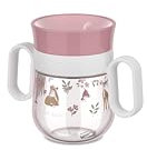 Mepal - Vaso entrenador 360° Mio Little Dutch - A prueba de fugas - Borde de 360° para beber por ambos lados - Asas fáciles - Cierre automático cuando deja de beber - 200 ml - Fairy Garden