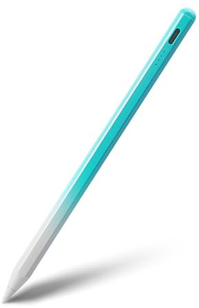 DAORANGE Stylus Pen for iPad 2018-2024, High Precision & Palm Rejection Pencil Compatible with Apple iPad Pro 11”/12.9”/13” M4, iPad Air 3rd-6th Gen, iPad 6th-10th Gen, iPad Mini 7/6 (Gradient blue)