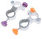 Juego de 2 soportes ajustables para sombrillas en sillas de pesca y playa, accesorio perfecto (no plegable)