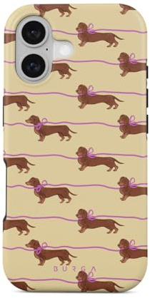BURGA Coque Unisexe pour iPhone 17 – Design Hybride Double Couche avec TPU Anti-Choc, Finition Résistante aux Rayures et Rebord Surélevé pour Protection d'Écran et Usage Quotidien