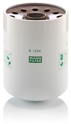 MANN-FILTER, W 1254 x Oil Filter | For Off-Highway, Highest Filtration Performance, Engine Protection, High Quality Sealing, True OE Engineering