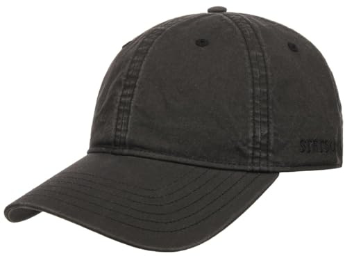 Stetson Ducor Sun Guard Fullcap Herren Baseballcap aus Bio-Baumwolle nachhaltig Frühjahr Sommer Cap mit Sonnenschutz UV 40 Stonewashed-Look Outdoorcap