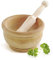 Metaltex Mortier en Bois avec Pilon 16 cm