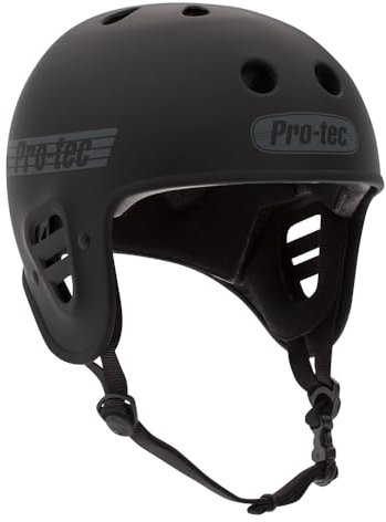 Pro-Tec FullCut Certified Casco, Unisex Adulto, Matte Black, L