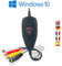 TechSide Digital Analog VHS Converter Nouveau Version 2024 | Compatible avec Windows 11 + Nouveau Logiciel | Capture Audio/vidéo USB 2.0 | Convertir l'ancien Format VHS en Format numérique