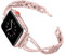 Secbolt per Apple Watch 42 mm, in acciaio INOX, cinturino per Bling x-link per iWatch serie 3, Serie 2, serie 1, Nike +, sport, Edition, 4 colori disponibili, Oro rosato, 42mm