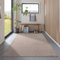 Carpetsale24 Teppich 120x170 cm Beige, Kurzflor, Einfarbig, Modern, Rechteckig, Rutschhemmend, Pflegeleicht, Teppichboden für Wohnzimmer, Schlafzimmer, Essbereich