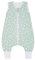 emma & noah Baby Schlafsack mit Füßen 1.0 TOG, Ganzjahres Schlafsack mit Beinen für den Frühling, Sommer und Herbst, 100% Bio-Baumwolle, Oeko-TEX Zertifiziert (Punkte Mint, 70 cm)