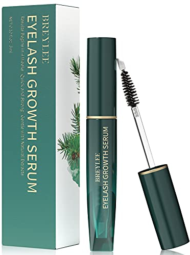 Wimpernserum, Breylee Wimpernwachstumsserum, NatüRliche Pflanzenextrakte, Keine Reizung, Stimuliert Die VitalitäT Der Haarfollikel, Lange und Dicke Ergebnisse In 4 Wochen
