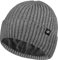 HASAGEI Strickmütze Damen Herren Beanie - Dicke Fleece Mütze Thermal Atmungsaktiv Unisex Cuffed - Weich Stretch Wintermütze für Herbst Winter (Grau)