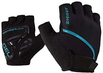 Ziener Herren Celal Fahrrad-/Mountainbike-/Radsport-Handschuhe | Kurzfinger - atmungsaktiv/dämpfend, sea, 10,5