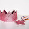 Papierdrachen Couronne scintillante et baguette magique rose - pour se déguiser lors d'une fête d'anniversaire ou d'une soirée déguisée inoubliable - expérience ludique et magique -Set 1