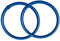1 Paar Armband Für Yoga-übungen Kleine Yogareifen Gewichtet Krafttrainingsgeräte Pilates-ringkreis Frauen Trainieren Zubehör Armtrainer Fitness-zirkel Fräulein Metall Erwachsener