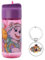 OM SUPPLIES Patrol Girl Characters wiederverwendbare Tritan-Trinkflasche, 430 ml, Urlaub, Schulanfang, Mittagessen, Kinder, BPA-freier Kunststoff (Patrol Girl)