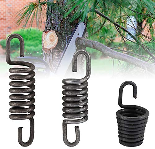 partner 351 ersatzteile motorsaege 3PCS Kettensägen-AV-Federhalterung, Kettensägenfeder-Ersatzteile Für 350 351 370 371 390 420, Kettensägenzubehör Für Outdoor-Elektrowerkzeuge