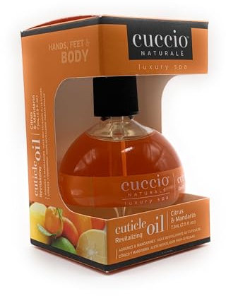 Cuccio Naturale Luxury Spa Cuticle Revitalizing Oil Citrus and Mandarin 2.5 fl.oz 75 ml
