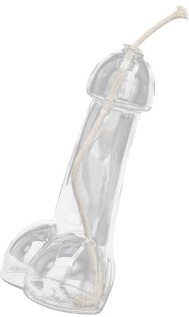 Cabilock Creative Refillable Glass Kerosene Oil Lamp Modern Desktop Oil Candle Ornament for Home Décor Romantic Table Decoration