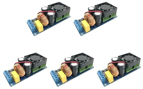 Guihydur 5X IRS2092S High Power Class D HIFI Mono Digital Power Amplifier Board 500W 58-70V