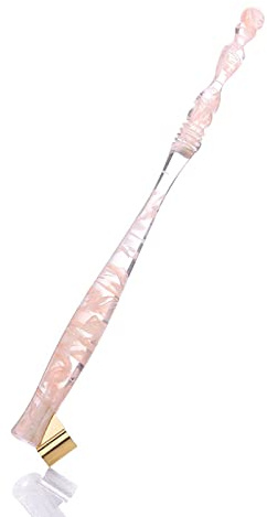 Dip Pen Nib Holder Resin Pen Nib Holder Adjustable Metal Flange for Beginner Artist Art Drawing
