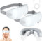 Eyerelis Steam Therapy Mask, Smart Hot & Cold Steam Eye Mask for Dark Circles, Puffiness, Eye Mist Sprayer for Dry Eyes Relief, Cordless Electric Eyes Heating Massager - 2 Levels (2Set)