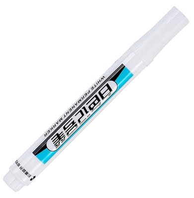Marcador de neumáticos White, Pen de pintura de neumáticos blancos - Marcador de pintura automotriz reflectante de tinta recargable | Accesorios automotrices reutilizables para la industria de muebles