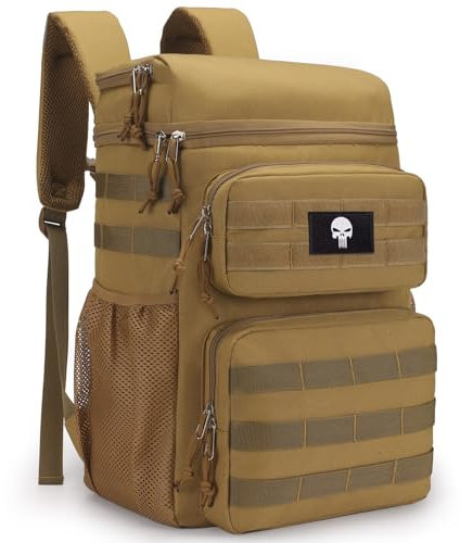 Bunnychic Mochila Nevera Táctica, Mochila Enfriadora Suave y Ligera a Prueba de Fugas, Bolsa Nevera Aislada, Nevera Portátil Impermeable para Playa, Viajes, Camping, Picnic y Senderismo.