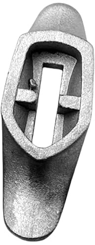 Uqezagpa Stainless Steel Steel Head Cutter Guard Customize Cutter Making Bolsters Handle Guard Part for Craftsmen