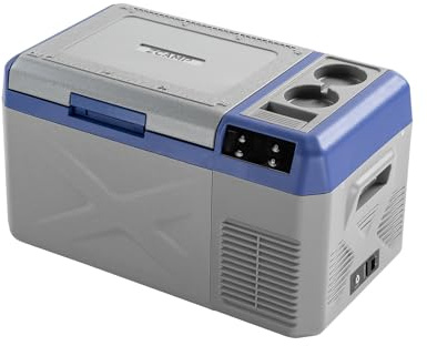 zcamp X18E, 17.4L Compressor Car Refrigerator, Portable Camping Fridge DC 12v/24v Freezer for picnic, road trips and truck, -20℃ to 20℃