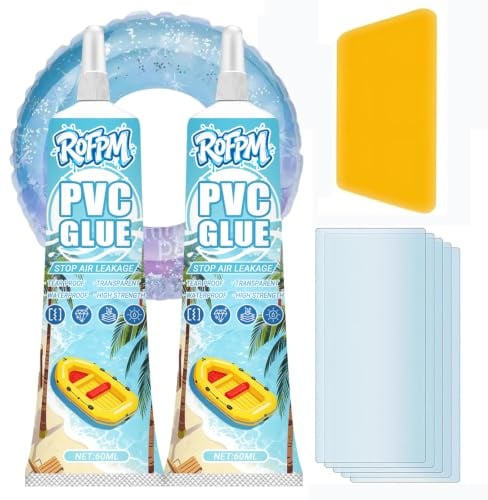 Kit Réparation Piscine, Rustine Piscines, pour Matériaux en PVC, ABS, EVA et Caoutchouc, Transparent, ImperméAble, pour Spa Gonflable, Jacuzzi Gonflable, Fauteuil Gonflable, Matelas Gonflable