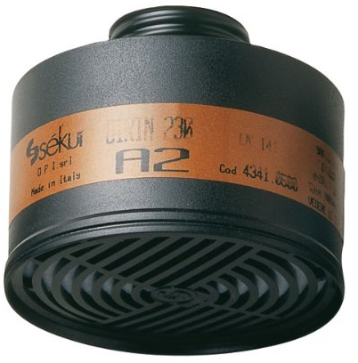 Atemschutz Gasfilter DIRIN 230 A2, EN 14387, Schutz gg. Dämpfe organ. Verbindungen