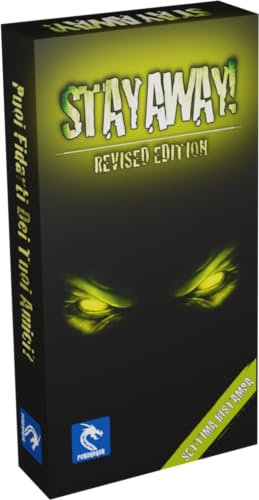 Pendragon Game Studio 0252 Stay Away Revised Edition brettspiel, Mehrfarbig