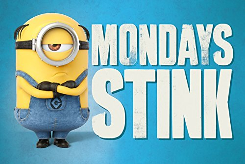 Despicable Me3 'Montags Stinken' Maxi Poster,61 x 91.5 cm