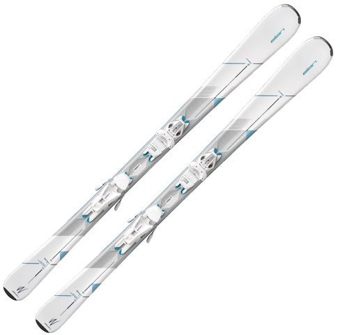 Elan Delight Prime LS mit Bindung ELW 9.0 All Mountain Ski White/Grey/Green - 164 cm