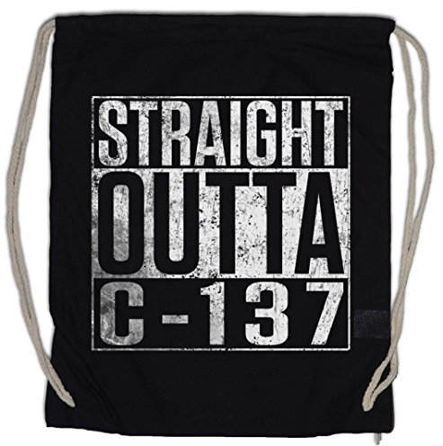 Urban Backwoods Straight Outta C-137 Turnbeutel Sporttasche