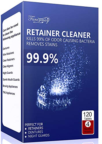 Retainer Cleaning Tablets - 120 Tablets Pack, 4 Months Supply