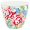 GreenGate - Kaffeebecher, Kaffeetasse, Becher - Latte Cup - Emmaline - Keramik - weiß - 300 ml