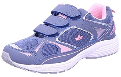 Lico Silas V Damen Straßen-Laufschuh, Grau/ Rosa, 38 EU