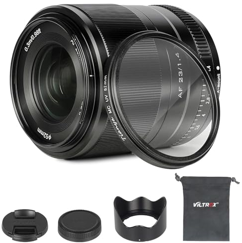 VILTROX 23mm f/1.4 F1.4 XF APS-C per Fuji, obiettivo autofocus STM a grande apertura per Fujifilm Fuji X-Mount fotocamere X-A7 X-E4 X-H1 X-S10 X-T4 X-T20 XT30II X-T200 X-H2 X-H2S X-T5 X-S20 X-T50