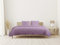 Autrefois Dessus de lit Plume Rose Pêche - Effet Peau de pêche - Couvre lit matelassé Doux et léger - Boutis uni 2 Places - Couverture Microfibre - Plaid canapé déco… (Rose, 180 x 240 cm)