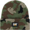 CAT Herren Label Cuff Beanie-Mütze, Woodlang/Camouflage, Einheitsgröße