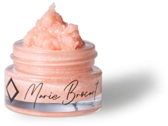 Marie Brocart Lippenpeeling mit Bioglitter, 8g – Natürliche Inhaltsstoffe, Feuchtigkeitsspendend & Pflegend, Exfolierend und Regenerierend