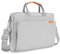 NIDOO Wasserdicht Umhängetasche Laptop Tasche für MacBook Pro 13 M2 M1 / 13,6 MacBook Air M2 M1 / 12,9 iPad Pro M2 M1/ Surface Laptop Go, Schultertasche für 13 Galaxy Book Pro/Surface Pro X 8, Grau