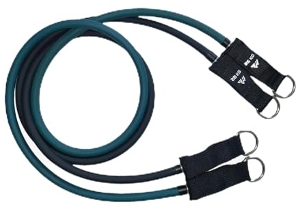 SmartWorkout - Elastische Verlängerung 45 kg, Fitness Zubehör, 2 Widerstandsbänder aus Naturlatex 20 kg + 25 kg, kompatibel mit SmartWorkout Elite Kit