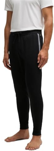 BOSS Herren Authentic Pants Jogginghose aus Bio-Baumwolle mit Streifen und Logo