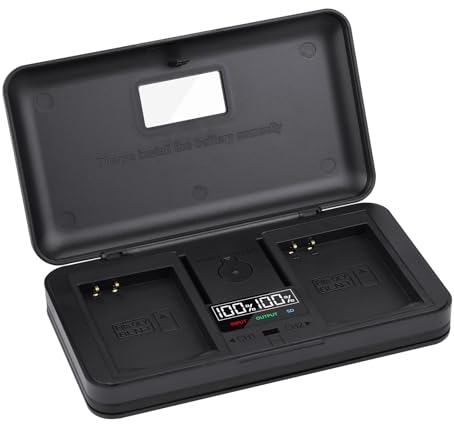 ENEL20 Chargeur Type C Samrt pour Appareil Photo Numérique Nikon Coolpix P1000, Coolpix A, P950, 1 J1, 1 J2, 1 J3, 1 S1, 1 V3, DL24-500, 1 AW1