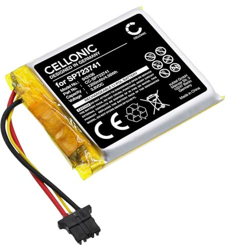 CELLONIC, Batteria per Cuffie Compatibile con Sony WH-1000XM5, WF-1000XM5 (1200mAh, 3.8V) Batteria di Ricambio SP723741
