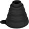 Entonnoir en silicone, grand entonnoir en silicone - sans BPA, doux et durable, ne se déforme pas facilement, convient au transfert d'une variété d'ingrédients liquides et secs, entonnoirs pliables