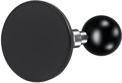 Magnetische Handyhalterung mit 2,5 cm Kugeladapterhalterung für MagSafe, kompatibel mit RAM-Halterungen, B-Größe, Doppelbuchsenarm für iPhone 15, 14, 13, 12 Smartphone
